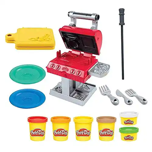 Juego de cocina El Play-Doh Kitchen Creations Grill 'n Stamp