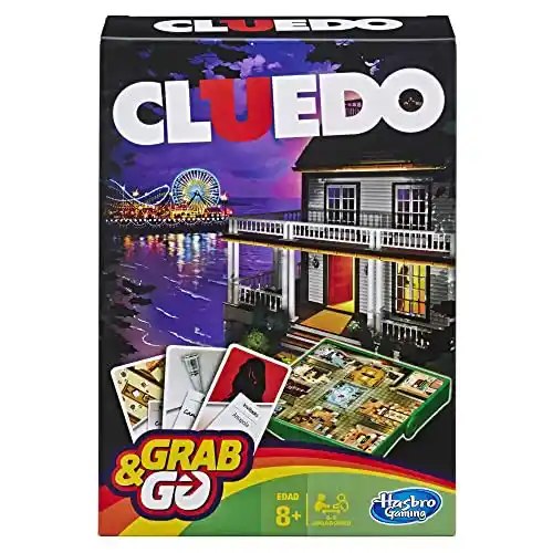 Juego de mesa Cluedo Edición Viaje de Hasbro