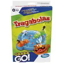 Juego de mesa Hasbro Gaming Tragabolas Grab and Go (edición bolsillo)