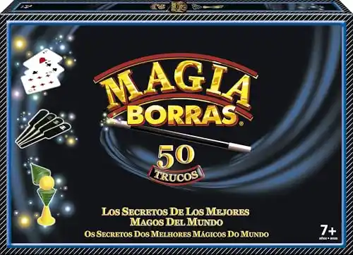 Juego de mesa MAGIA BORRAS con los 50 Trucos más Originales y Divertidos