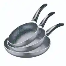 Juego de Sartenes Aluminio Prensado San Ignacio (16 + 20 + 24 cm)