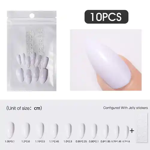 Juego manicura de 10 extensiones de uñas 0,68€ + ENVIO GRATIS APP