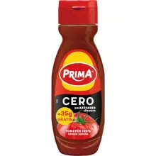 Ketchup Cero Prima (265+35 g) sin azúcares añadidos