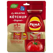 Ketchup Prima Monodosis, 12 Bolsitas