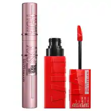 Kit pintalabios + máscara de pestañas MAYBELLINE New York por 7,98€ + ENVIO GRATIS APP