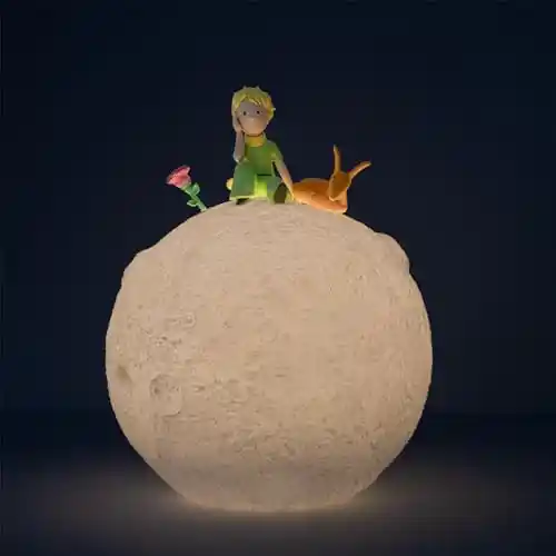 Lampara nocturna infantil El Principito