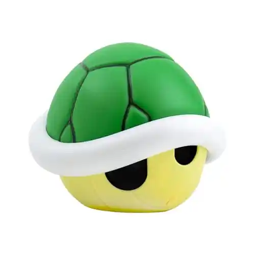 Lámpara Paladone Super Mario Bros Green Shell con sonido, oficial Nintendo