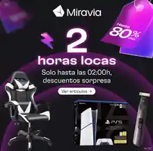Las 2h locas Black Friday Miravia: esta noche de 00:00 a 02:00 ¡Recoge YA los cupones!