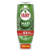 Lavavajillas Fairy Maxi Poder 730ml.
