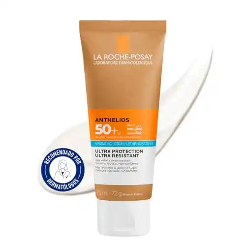 Leche hidratante Anthelios SPF50+ La Roche-Posay para piel sensible