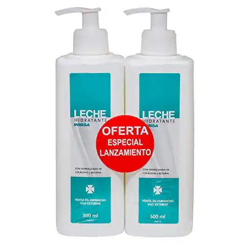 Leche hidratante Inibsa - Pack de 2 x 500ml