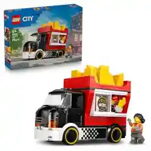 LEGO City Camión de Patatas Fritas (60488) con 216 piezas