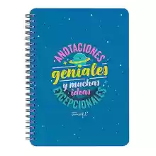 Libreta A5 Mr. Wonderful - Anotaciones geniales y muchas ideas excepcionales