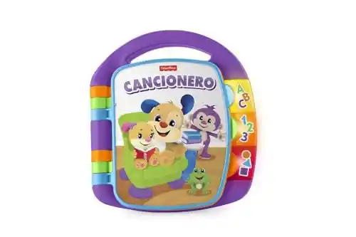 Libro interactivo de aprendizaje Fisher-Price para bebé +6 meses