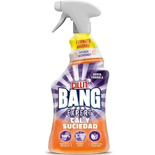 Limpiador Cillit Bang Cal y Suciedad spray (1 L) para baño y cocina