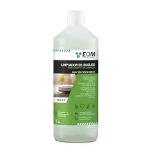 Limpiador de suelos EQM ECO-217 (1L) con aroma floral para robots de limpieza y multi-superficies