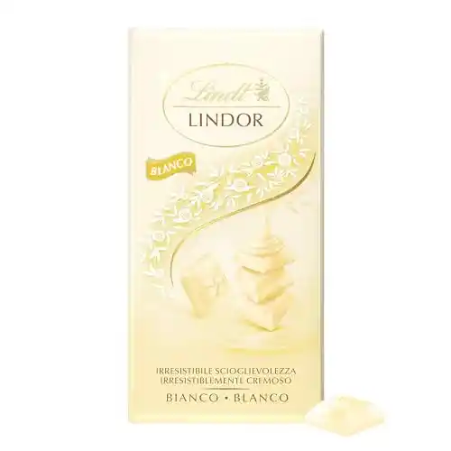 Lindt Chocolate LINDOR SINGLES Chocolate blanco 100gr