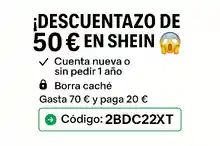 ¡LOCURON por el descuentazo de 50€ en SHEIN!!