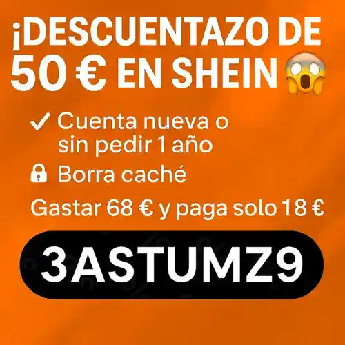 MEJOR QUE BLACK FRIDAY ¡LOCURON por el descuentazo de 50€ en SHEIN!!