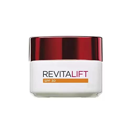 Crema de Día Anti-edad Hidratante con Protección Solar SPF 30, Antiarrugas y Extra Firmeza, 50 ml - L'Oreal Paris Revitalift