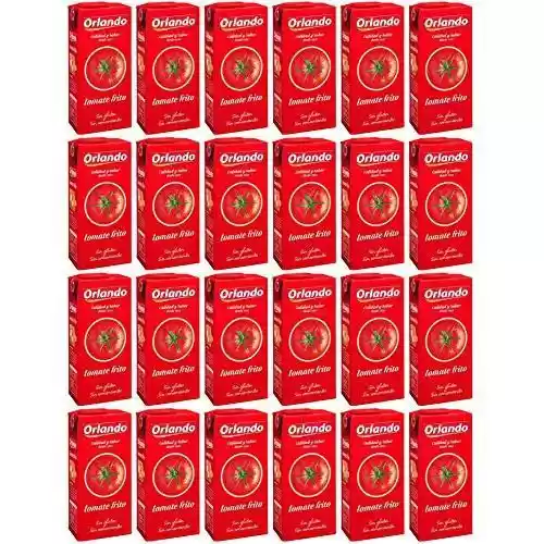 LOTE AHORRO Tomate frito Orlando Brik de 350 gramos x 24 unidades