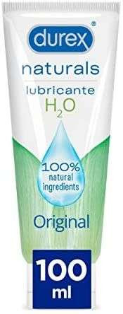 Lubricante Base Agua Durex Naturals H2O de 100ml