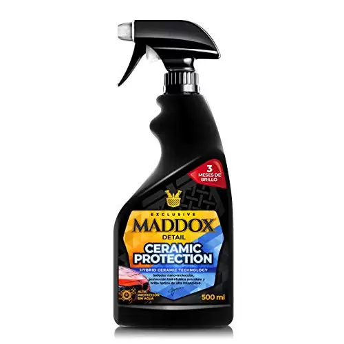 Maddox Detail - Ceramic Protection – Tratamiento Ceramico Coche. Sella, deja un Brillo Intenso y Protege 3 Meses, 500 ml.