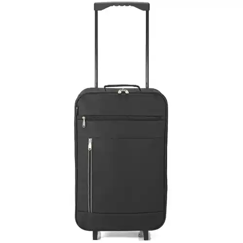 Maleta cabina plegable con ruedas 34x55x19cm
