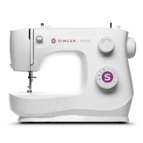 Máquina de coser Singer M2505 con 11 puntadas y ojal automático