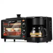 Máquina multifuncional Sokany cafetera, horno y plancha (600ml)