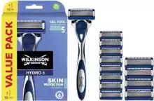 Maquinilla de afeitar Wilkinson Sword Hydro 5 con 13 cuchillas de recambio