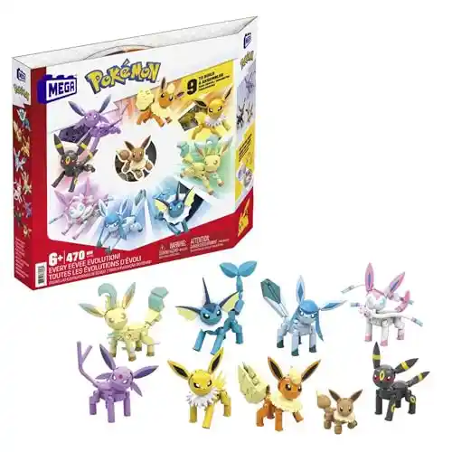 Mega Construx Pokémon Pack Evoluciones Eevee - set de construcción