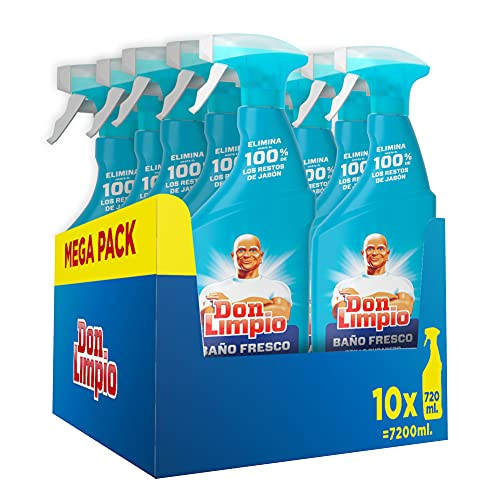 Mega Pack 10 x 720 ml Don Limpio Baño