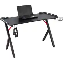 Mesa Gaming 120x60cm de Fibra de Carbono