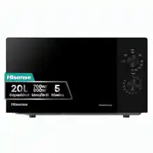 Microondas Hisense 20L con Grill y 700W de potencia