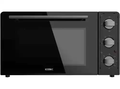 Mini horno KOENIC KMO 28525 (28L) con termostato 220°C y temporizador