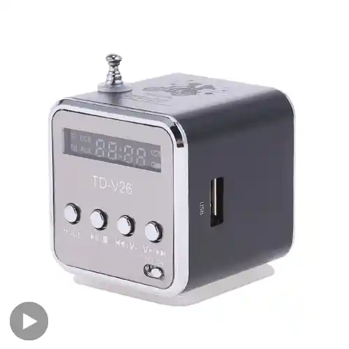 Mini radio FM digital TD-V26