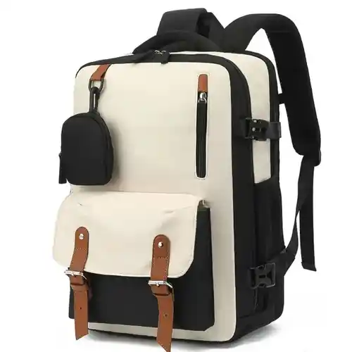 Mochila de viaje 43x30x18cm con zapatero y antirrobo