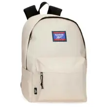 Mochila escolar Reebok Brooklyn Colors (Beige) con estuche a juego