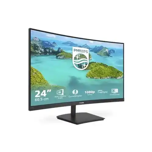 Monitor Philips 241E1SCA/00 de 24 pulgadas con curvatura 1500R