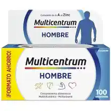 Multicentrum Hombre Multivitamínico Multimineral (100 comprimidos) sin gluten