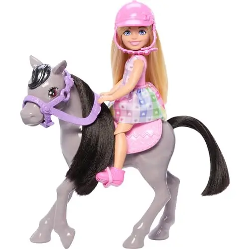 Muñeca Barbie Chelsea Poni con accesorios incluidos