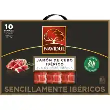 Navidul Maletín de Jamón de Cebo Ibérico (50% raza ibérica) 10x70g