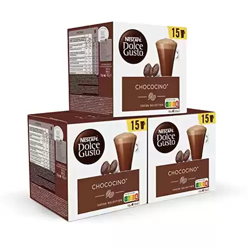 NESCAFÉ Dolce Gusto Chococino - x3 pack de 30 cápsulas - Total: 90 cápsulas