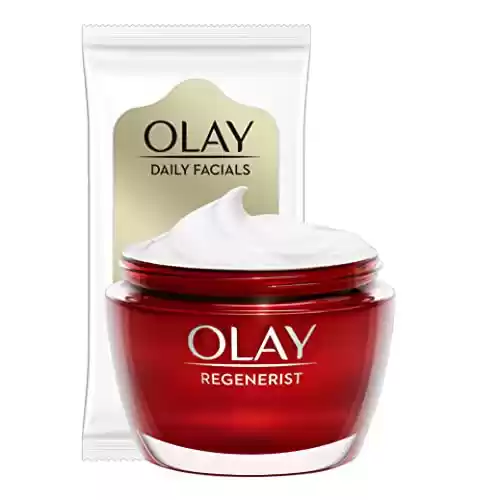 Olay Regenerist Crema de Día 50ml + Daily Facials 5-en-1 Toallitas Limpiadoras 7 unidades