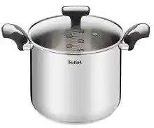 Olla Tefal Emotion de acero, 6 litros, 22 cm.