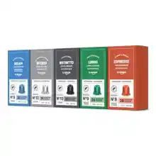 Pack 100x Cápsulas de café Variado by Amazon compatibles con Nespresso