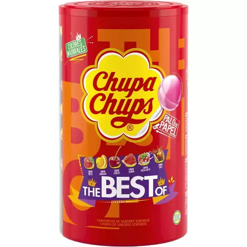 Pack 100x Chupa Chups 12g sabores surtidos