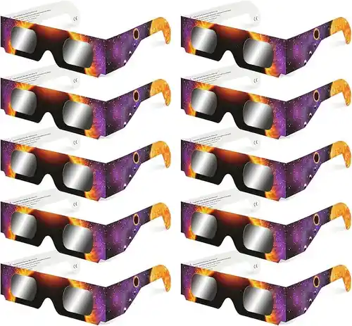 Pack 10x Gafas Eclipse Solar Homologadas