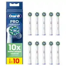 Pack 10x Recambios originales Oral-B Pro CrossAction
